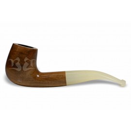 Cachimbo Bertoldi Elite Natural Curvo Peça Única